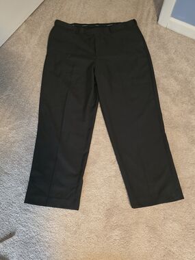croft & barrow Black Mens Dress Pants